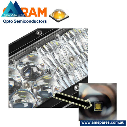 23Inch Osram Led Light Bar 5D 144W Spot Flood Combo Beam Work Driving Lamp 4Wd Auto Accessories >