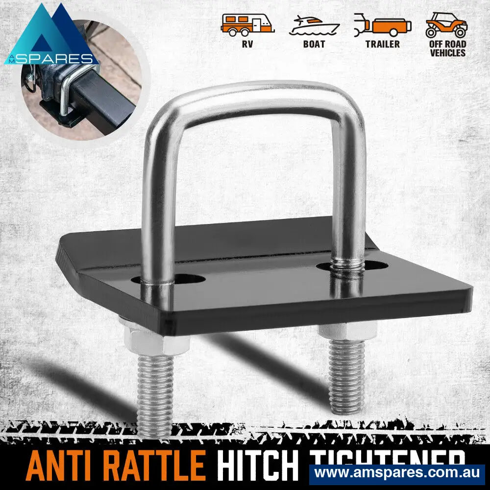 Anti Rattle Tow Bar Hitch Tongue Stabilizer Tightener Bracket Caravan Trailer Auto Accessories >