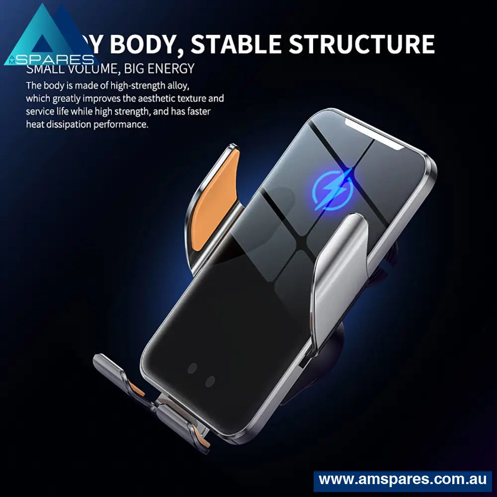 Automatic Clamping 30W Fast Car Wireless Charger For Samsung S22 S21 Iphone 14 13 12 11 Xr