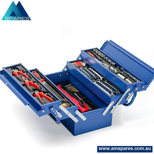Bullet 118Pc Tool Kit Box Set Metal Spanner Organizer Socket Household Toolbox Tools > Storage