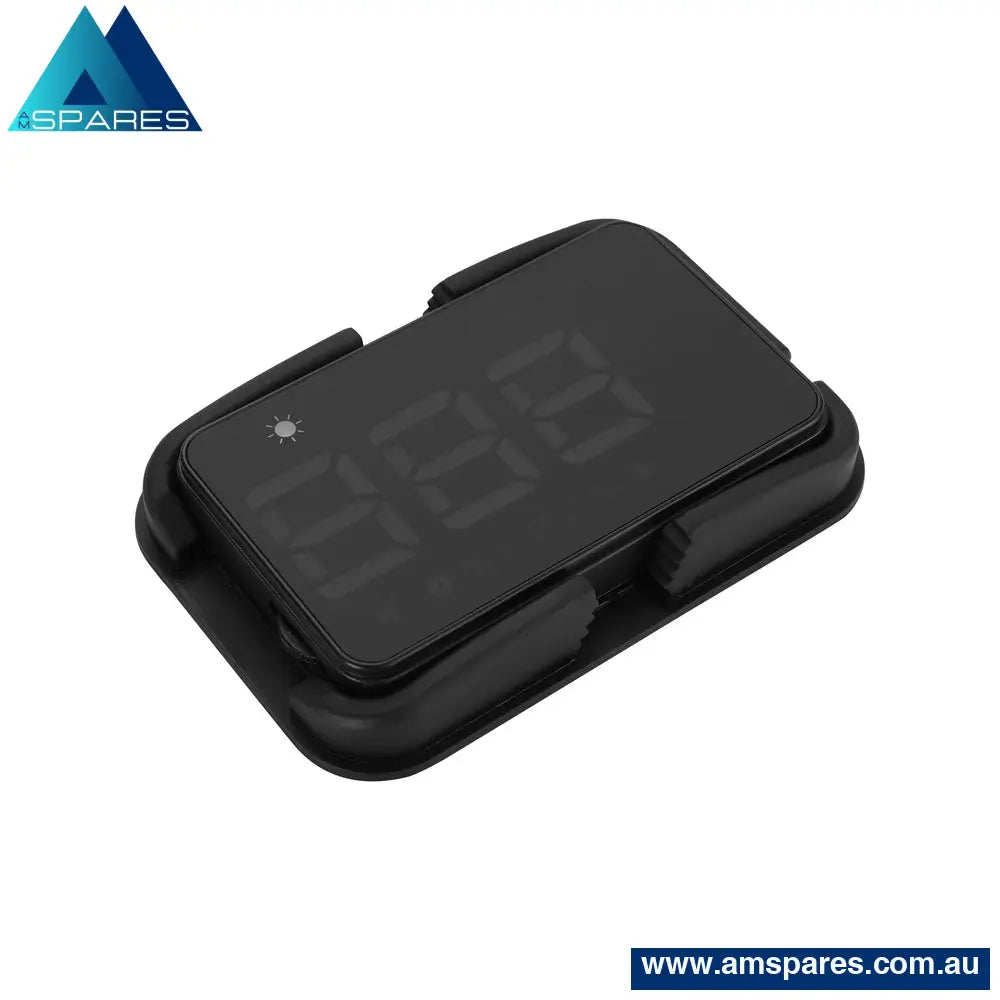 Giantz Universal Car Digital Gps Speedometer Hud Display Overspeed Warning Alarm 2 Modes Auto