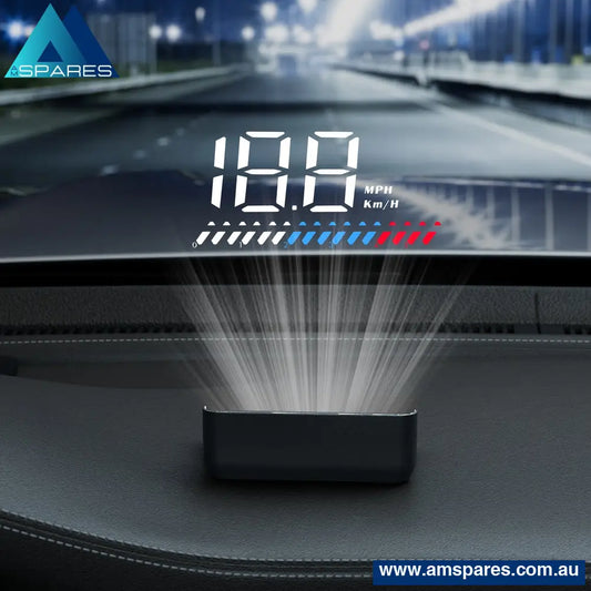 Giantz Universal Car Digital Gps Speedometer Obdheads Up Display Overspeed Warning Alarm Auto