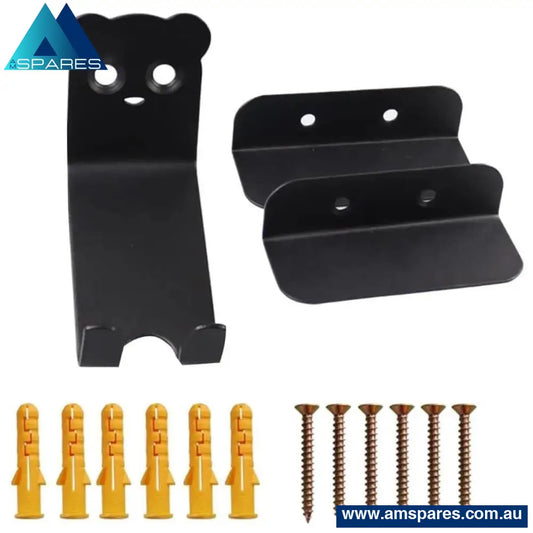 Kiliroo 3 Pack Of Bicycle Storage Wall Mount Rack (Black) Kr-Bs-100-Ly Auto Accessories > Others