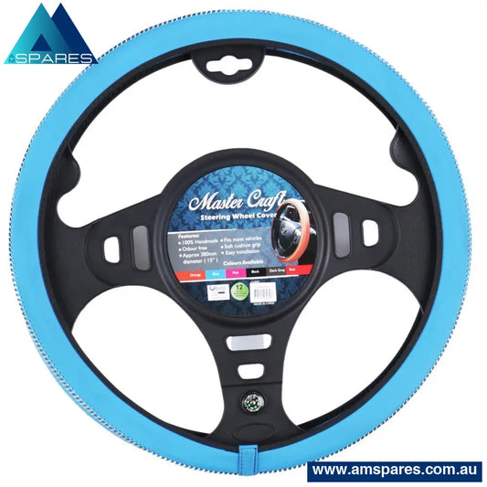 Mastercraft Steering Wheel Cover - Blue Auto Accessories > Others