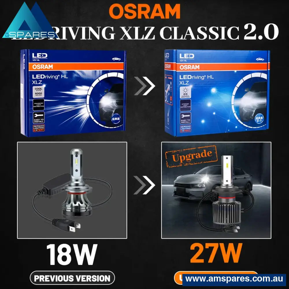 Osram Original Auto H7 H4 Led Car Headlight Bulbs 9012 Hir2 Lamp Hb2 9003 H1 9005 9006 Hb4 Hb3 H11