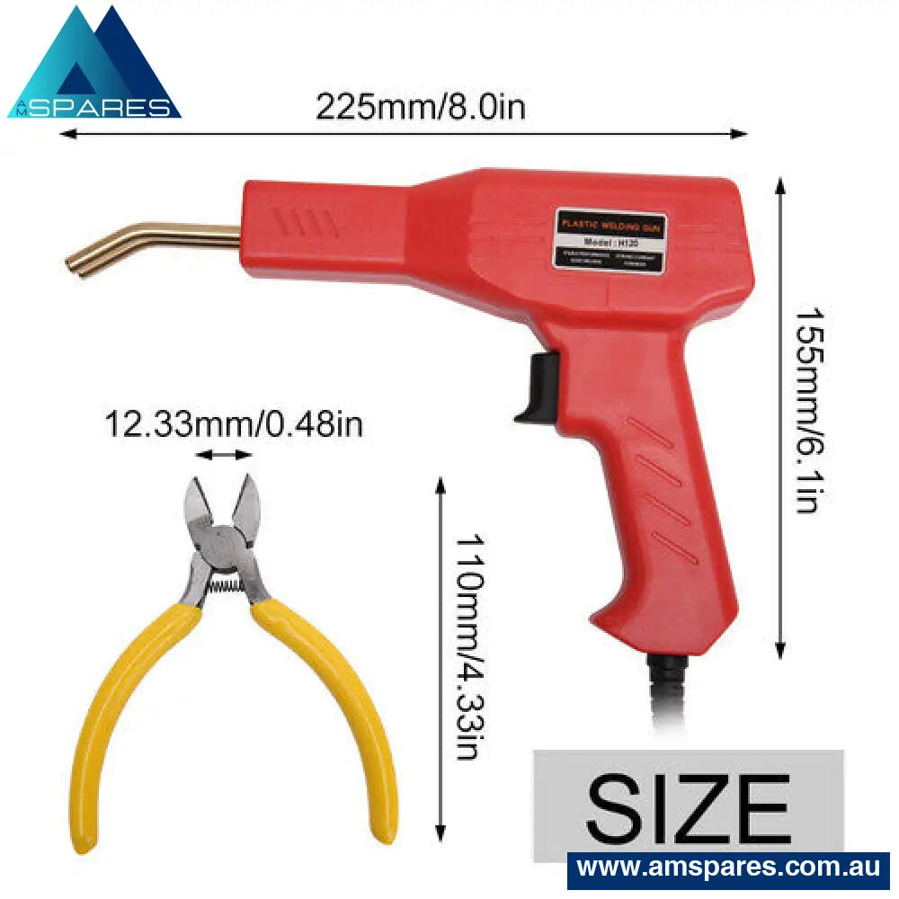 Plastic Welder Garage Tool Hot Staple Staplers Bumper Repair Welding Machine Kit Tools > Other