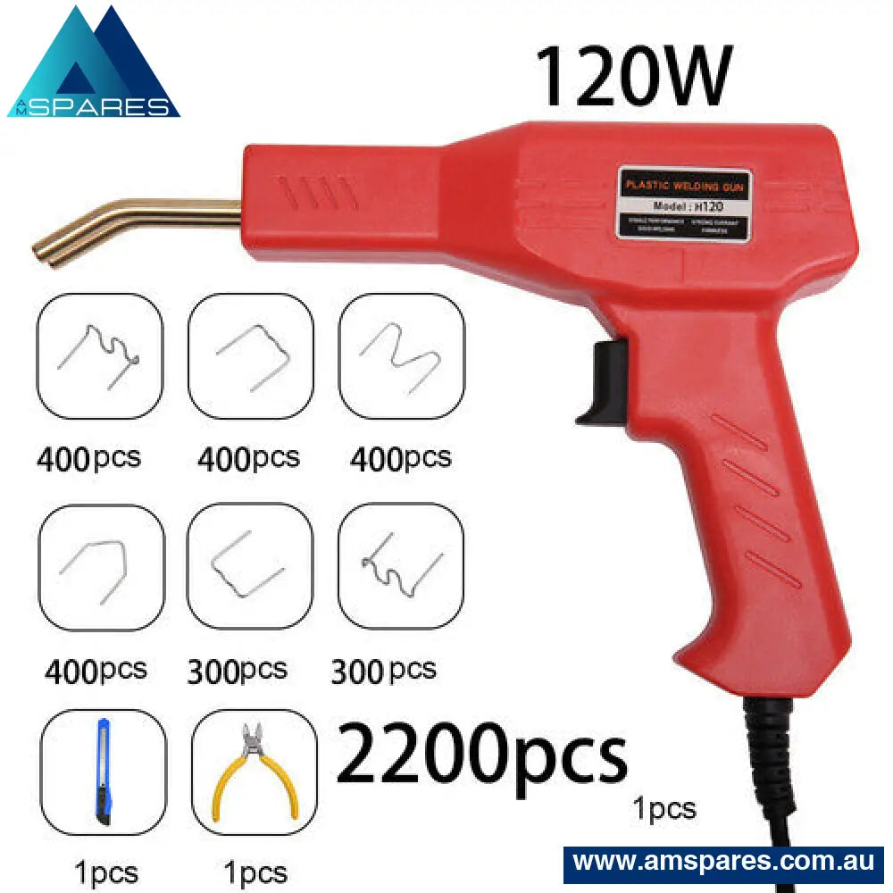 Plastic Welder Garage Tool Hot Staple Staplers Bumper Repair Welding Machine Kit Tools > Other