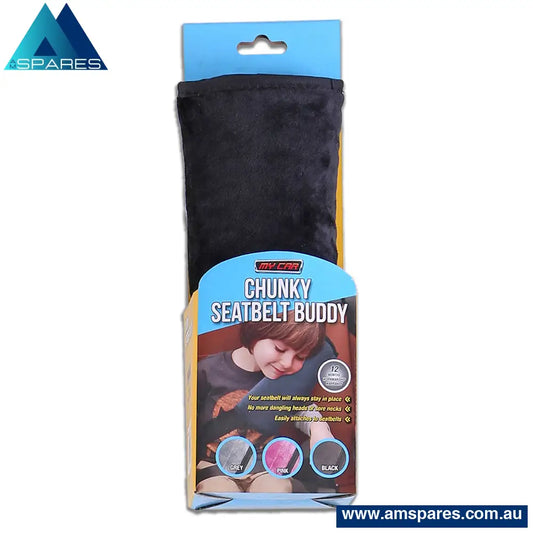 Seat Belt Buddy Comforters | Black Auto Accessories > Others