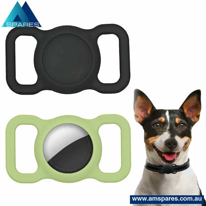 Silicone Pet Protective Case For Airtag Loop Apple Gps Finder Dog Cat Collar Au Care > Supplies