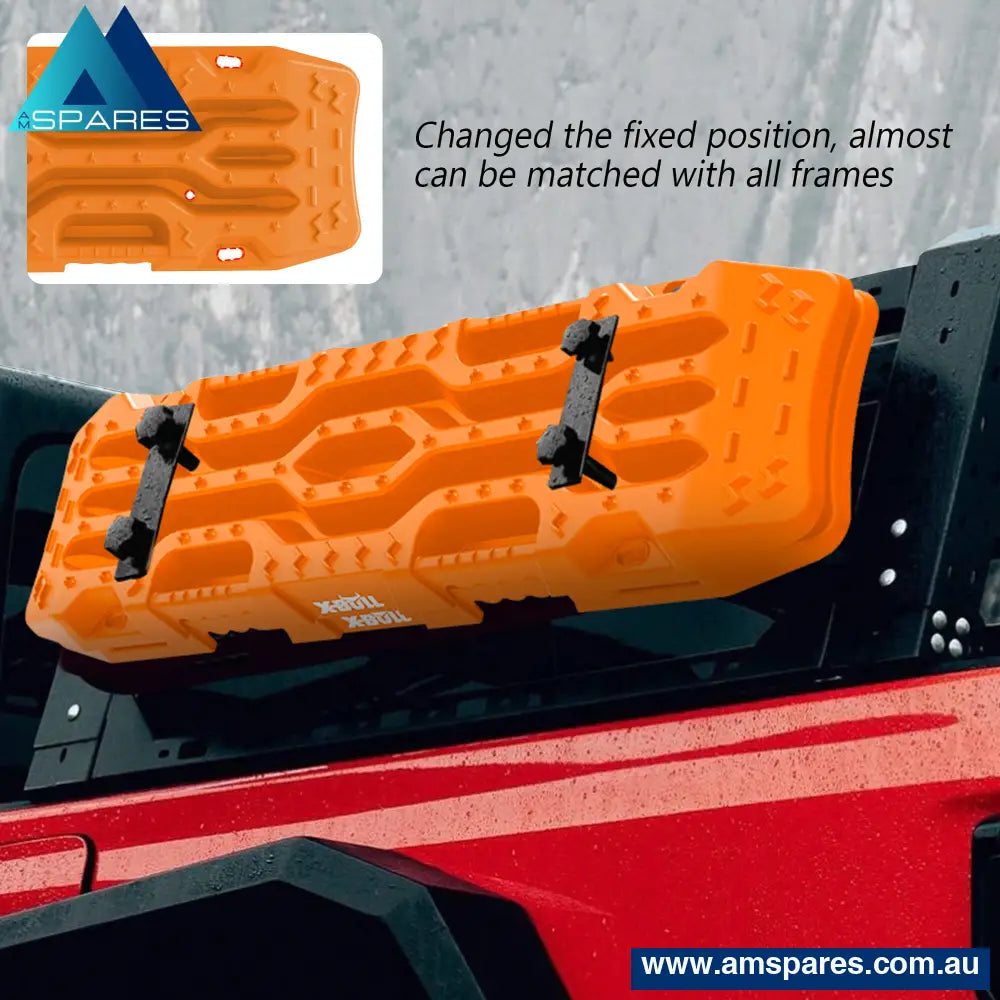X-Bull 4X4 Recovery Tracks Boards Sand Snow Mud 2Pcs 12T 4Wd Car Truck New Auto Accessories > &