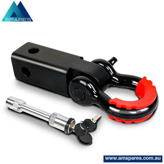 X - Bull Hitch Receiver 5T Recovery With Bow Shackle Tow Bar Off Road 4Wd Auto Accessories > &